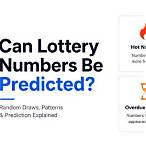 can lottery numbers be predicted